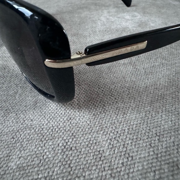 Prada Black & Silver sunglasses in EUC - Picture 6 of 9